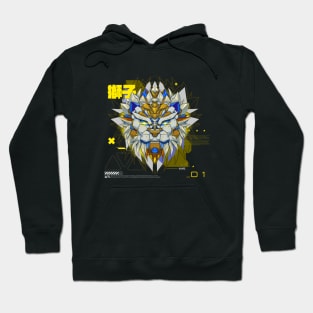 Mecha Horoscope [ LEO ] White ver Hoodie